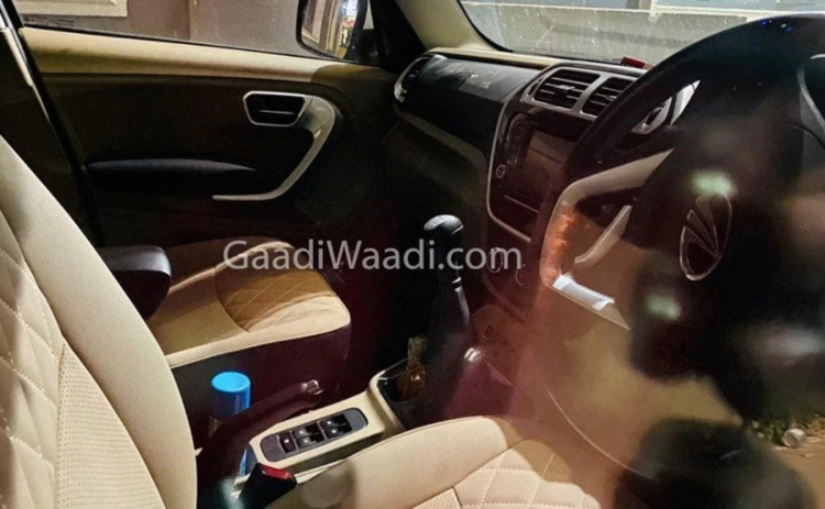 Mahindra Tuv300 Plus Facelift Interior Spied