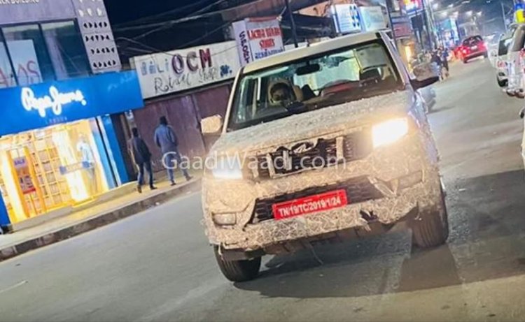 Mahindra Tuv300 Plus Facelift Spied