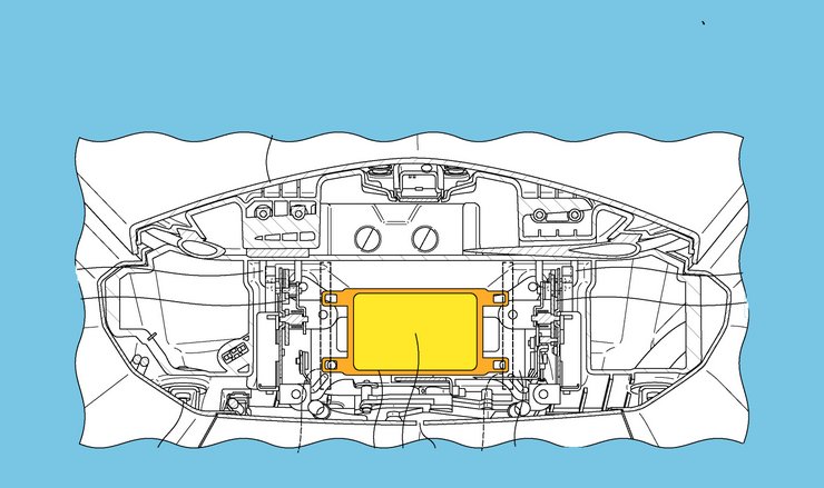 Honda Goldwing Rear Facing Radar Patent