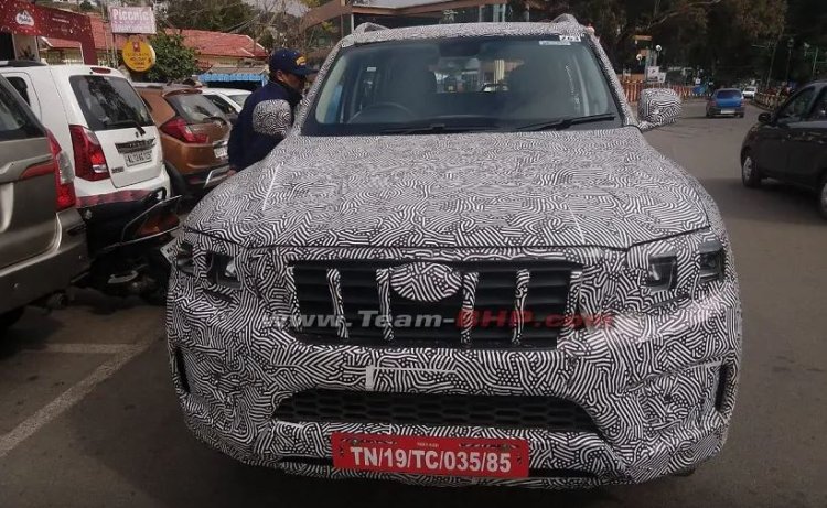 Next Gen Mahindra Scoprio Spy Picture