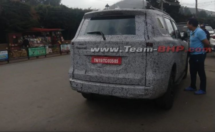 mahindra scorpio 2021 Next Gen Mahindra Scoprio Spy Picture 3