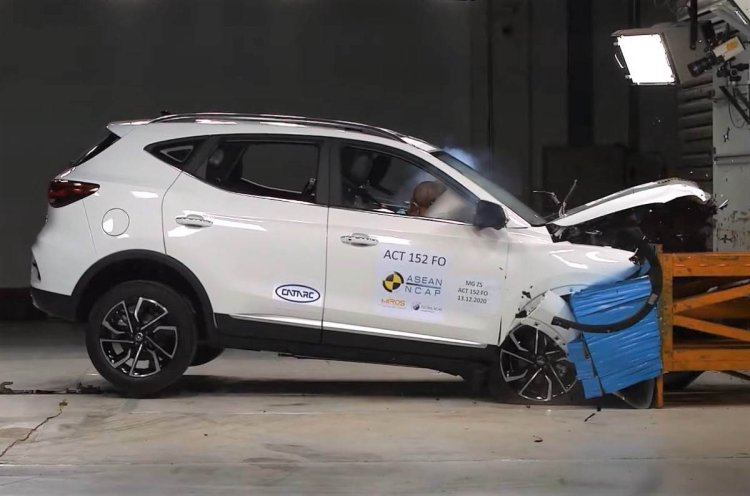 Mg Zs Asean Ncap Crash Test