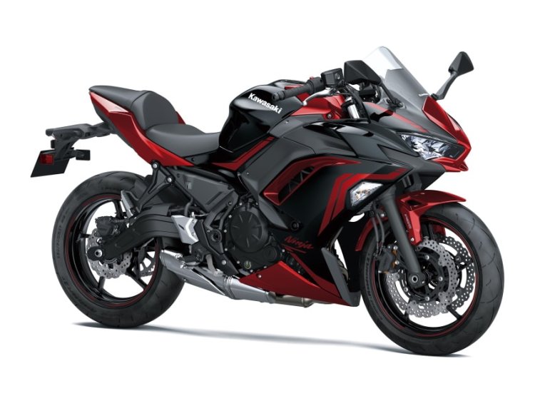 2021 Kawasaki Ninja 650 Red Front Right