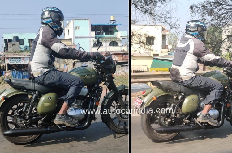 Facelift Jawa Forty Two Spied Jan 2021