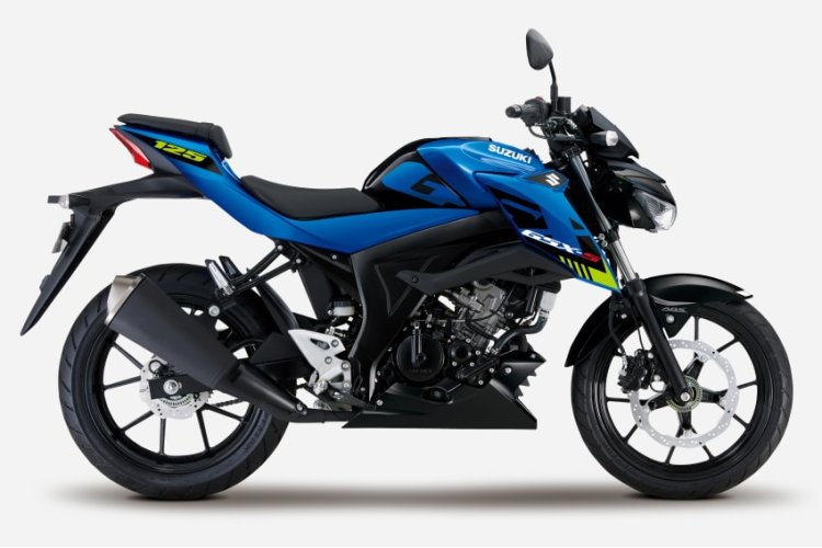 2021 Suzuki Gsx S125 Blue Right Side