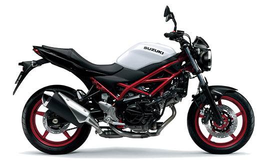 2021 Suzuki Sv650 Glass Sparkle Black Brilliant Wh