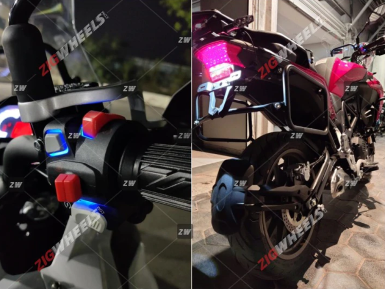 Bs6 Benelli Trk 502 Spied Switchgear Rear Right
