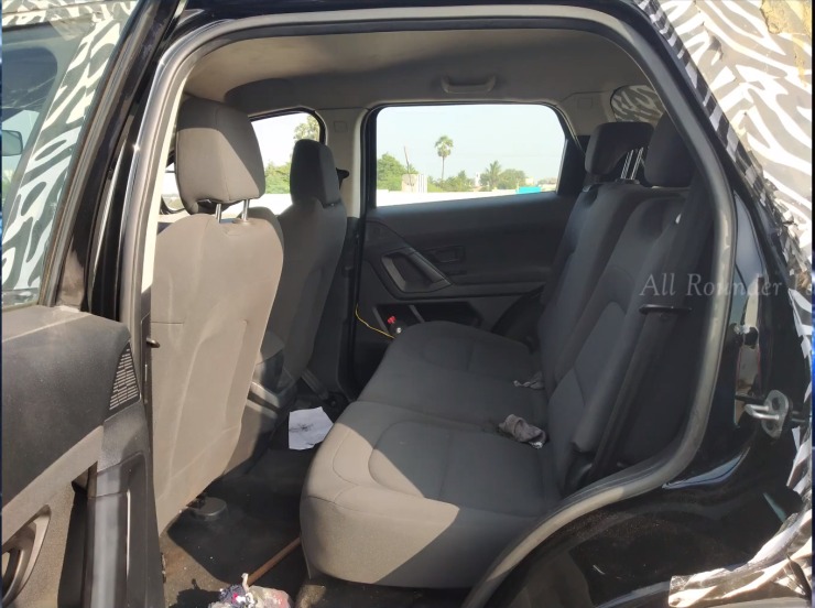 Tata Safari Base Trim Interior Spied 3