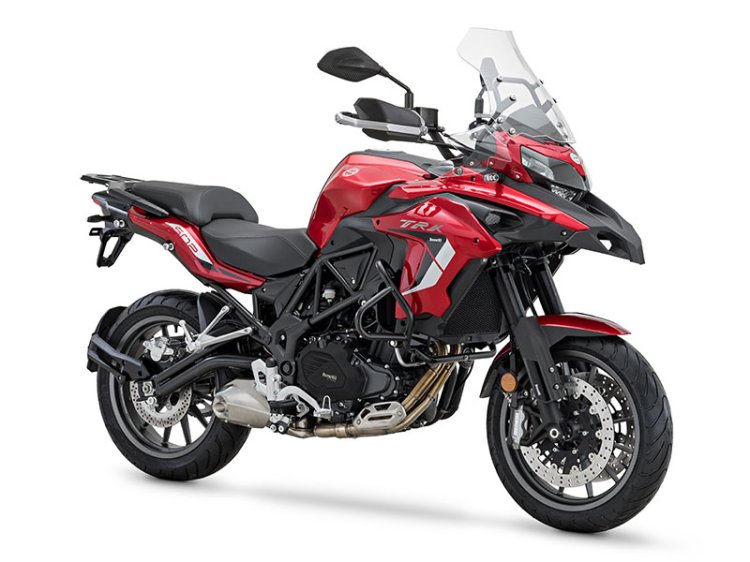 Bs6 Benelli Trk 502 Red Front Right