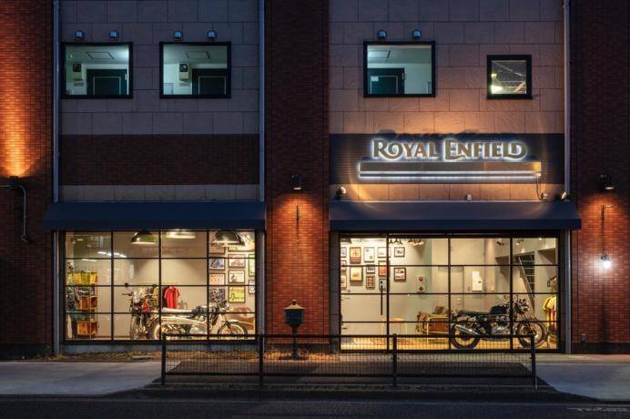 Royal Enfield Japan Store From Outside