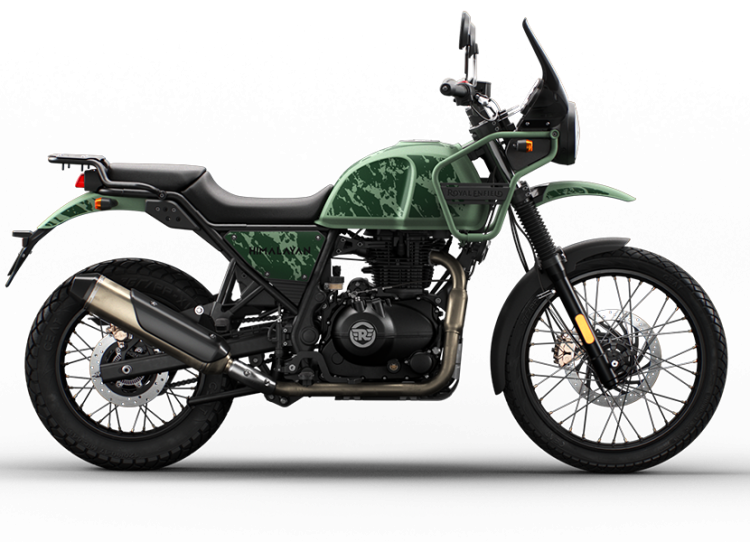 2021 Royal Enfield Himalayan Pine Green Right