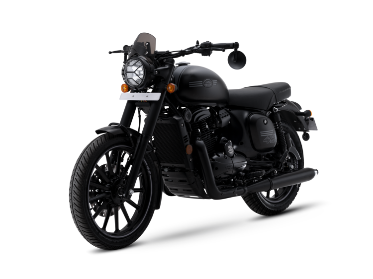 2021 Jawa 42 Front Left Black