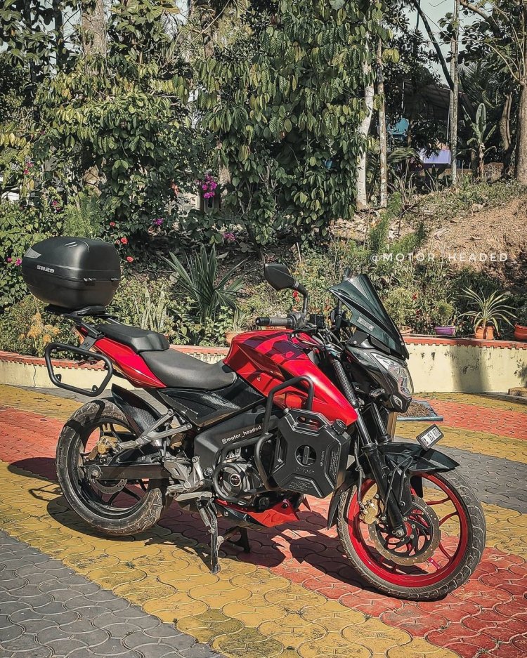 Bajaj Pulsar Ns200 Touring Setup