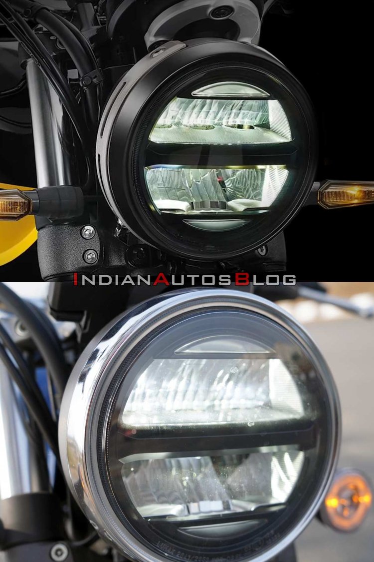 Honda Cb350rs Vs Hness Cb350 Headlight