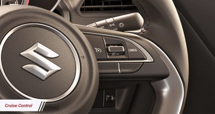 cruise control maruti cars