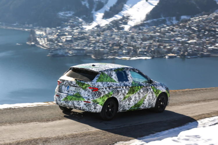 Skoda Fabia Prototype Rear Quarter