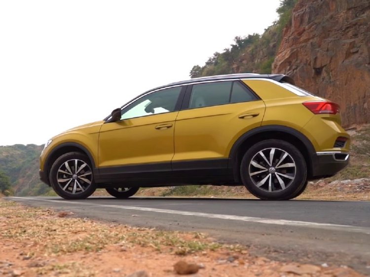 2020 Vw T Roc Review Side View