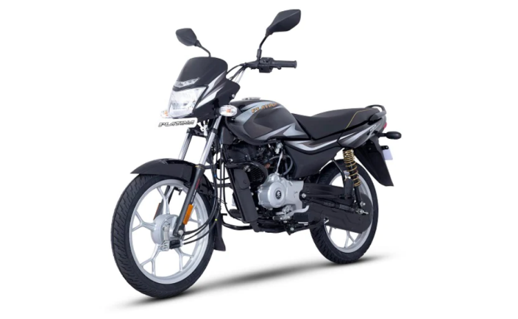 2021 Bajaj Platina 100es Front Left
