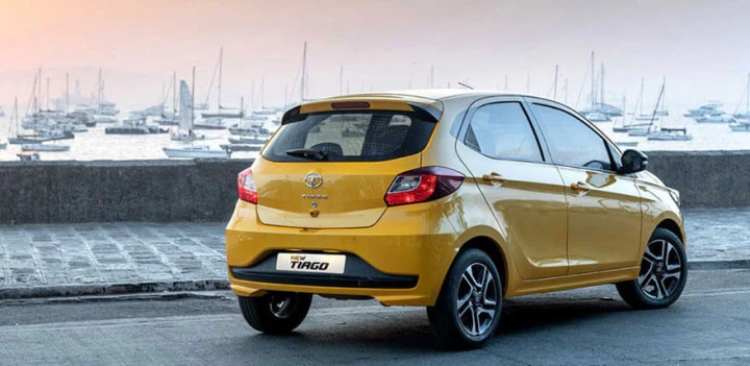 Tata Tiago Rear Quarter