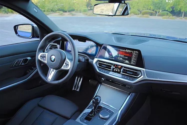 BMW M340i interior