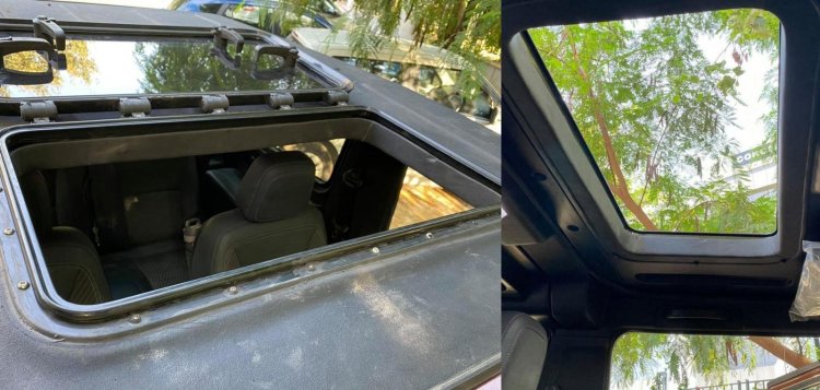 2020 Mahindra Thar Modified Interior Sunroof