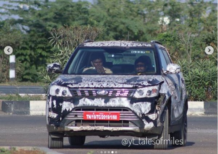 Mahindra Xuv300 Sportz Spied Front