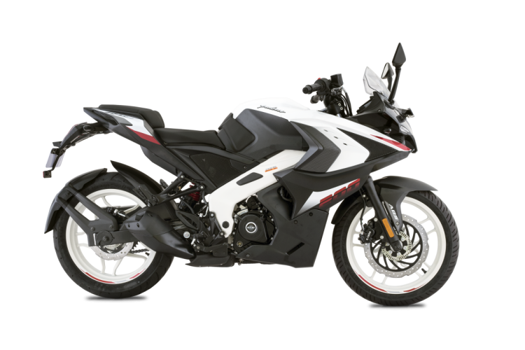 2012 Bajaj Pulsar Rs200 White Right
