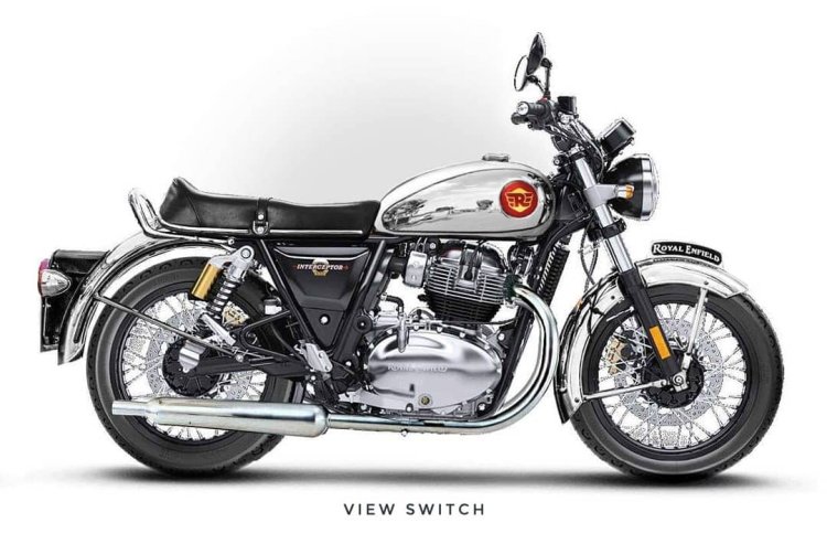 Royal Enfield Interceptor 650 Retro Rendering