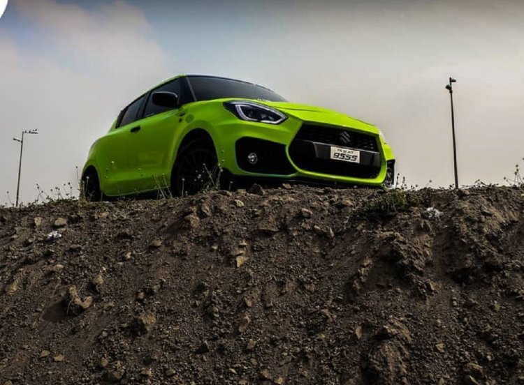 Modified Maruti Swift Lxi Front 3 Quarters 1