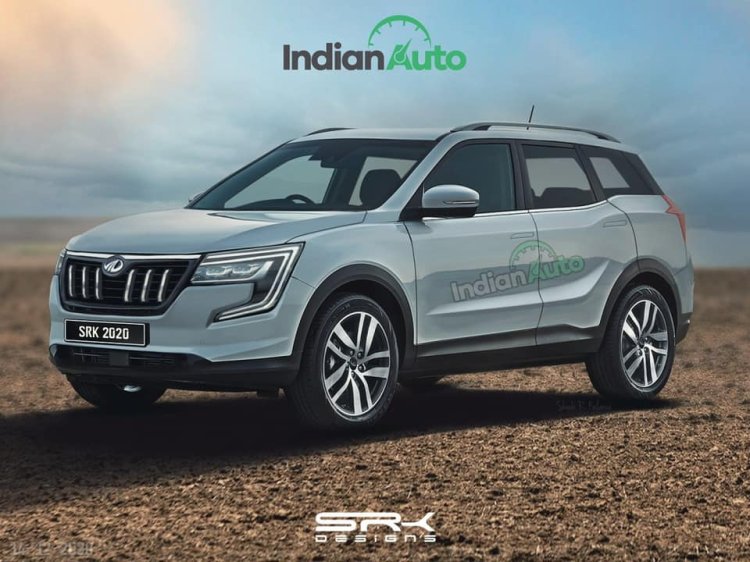 Mahinra Xuv700 Rendering