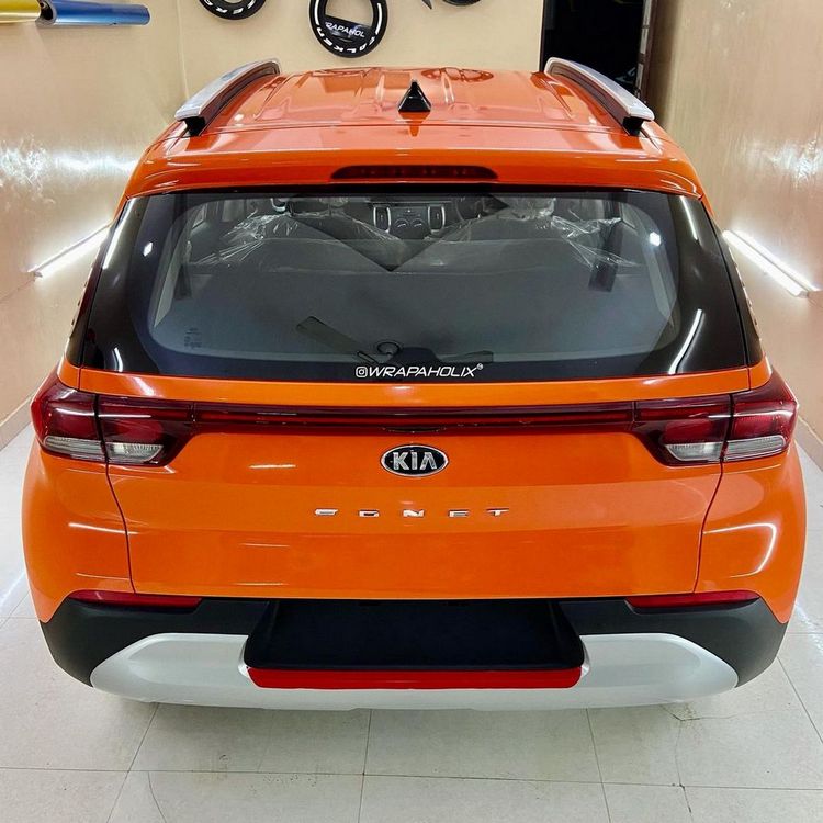 Rear Look Of Kia Sonet