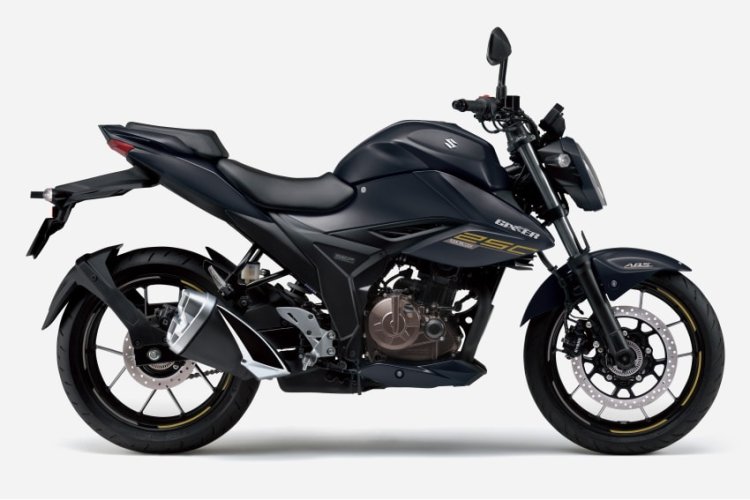 2021 Suzuki Gixxer 250 Black Right