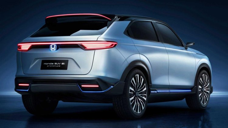 Honda Suv E prototype rear quarter