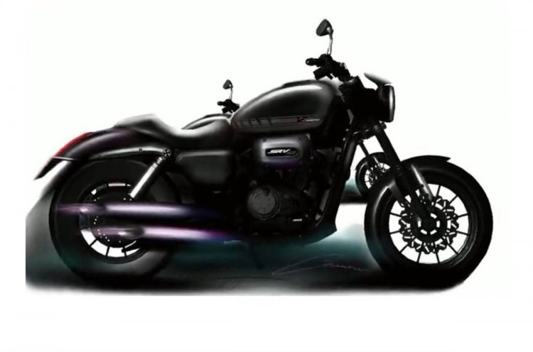 Sub 300cc Harley Davidson Design Sketch 2