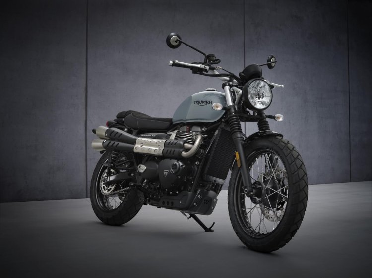 2021 Triumph Street Scrambler Front Right