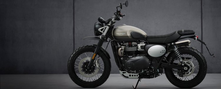 Triumph Street Scrambler Sandstorm Left