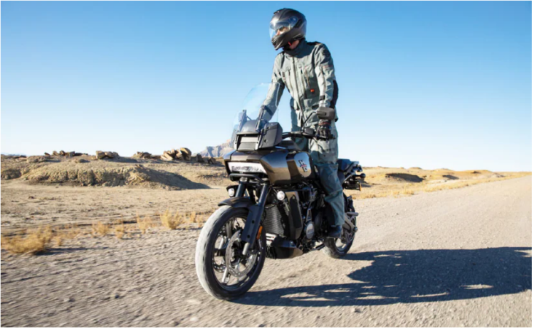 Harley Davidson Pan America 1250 Rider Standing