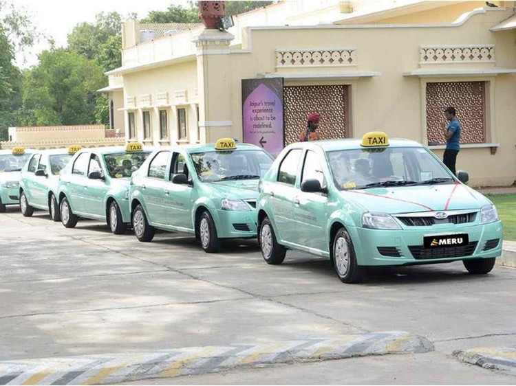 Meru Cabs Front Fascia