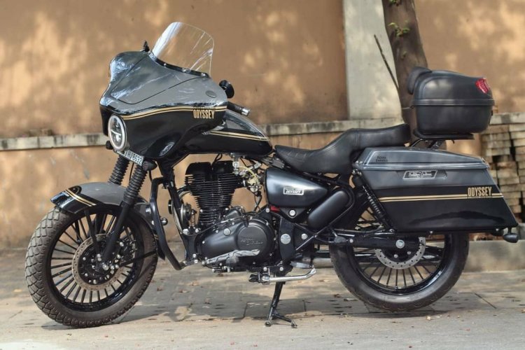 Royal Enfield Harley Davidson Cvo Left