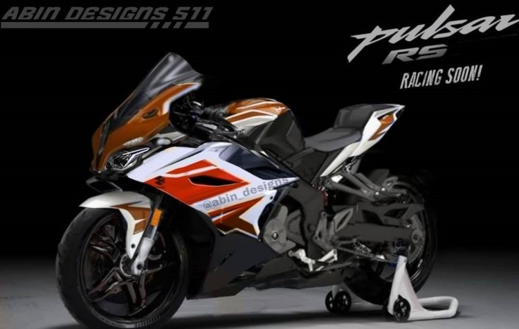 Next Gen Pulsar Rs200 Render Front Quarter