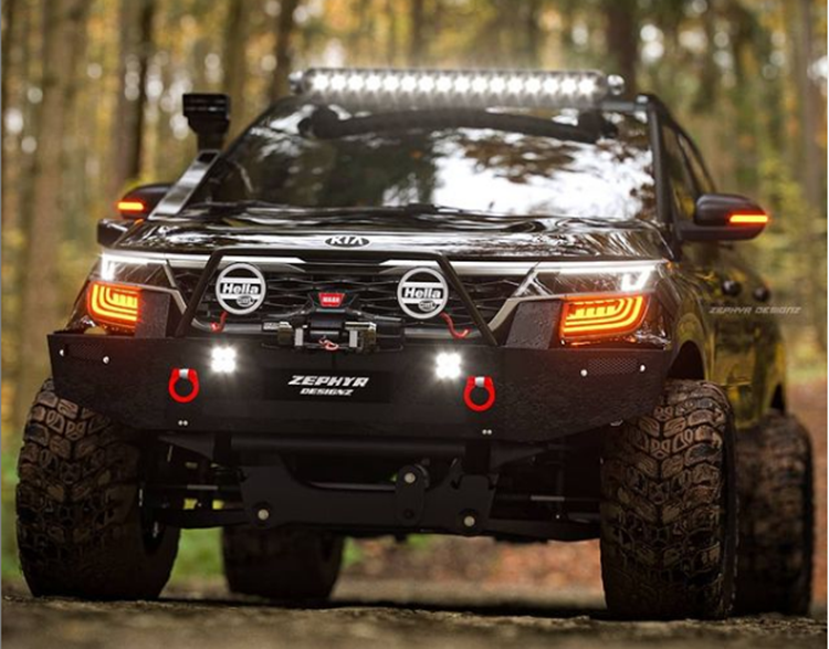 Kia Seltos Off Road Front Three Quarter