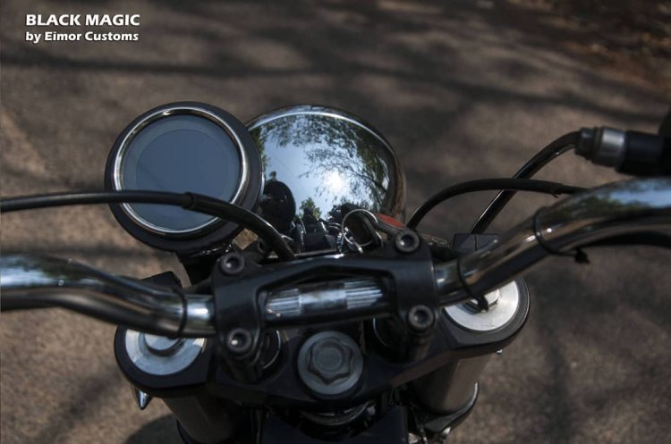 Modified Classic 350 Cruiser Instrument Cluster