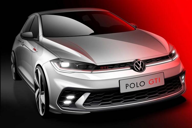 Front Side Look Of 2021 Vw Polo Gti