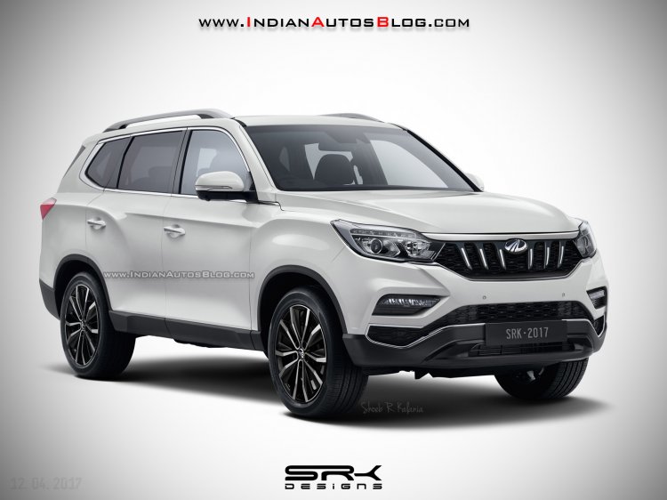 Mahindra Xuv700 2017 Ssangyong Rexton Front Quarte