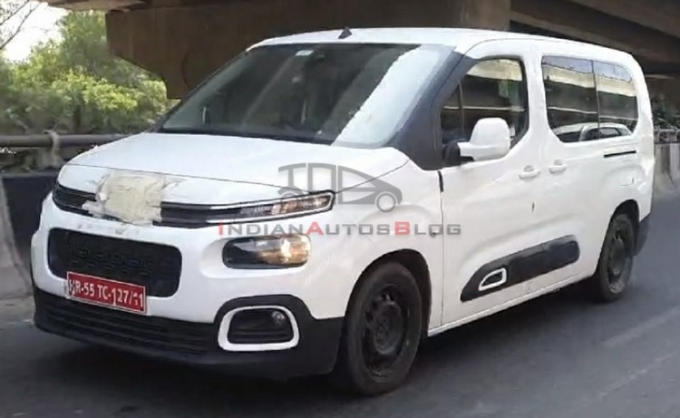 Top 5 Upcoming MPVs in India - Front Side Look Of Citroen Berlingo