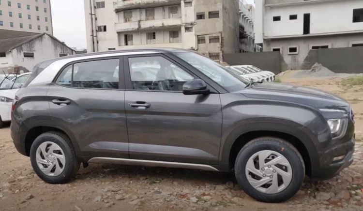 Hyundai Creta E Side Profile