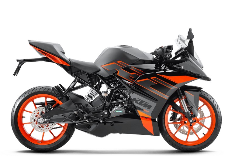 Ktm Rc 200 Right Side