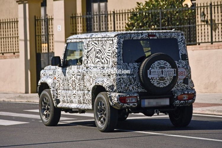 Rear Side Look Of Suzuki Jimny Lwb