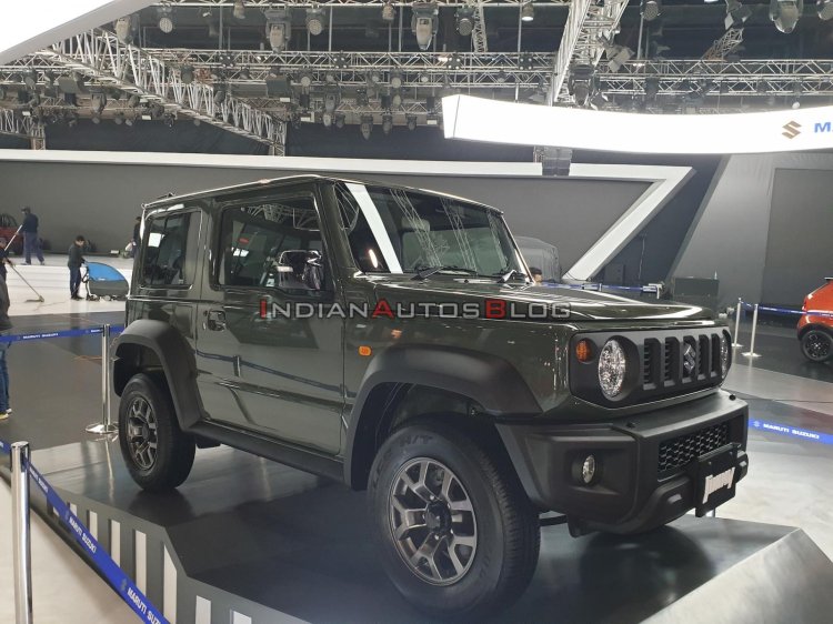 Suzuki Jimny Front Three Quarters Auto Expo 2020