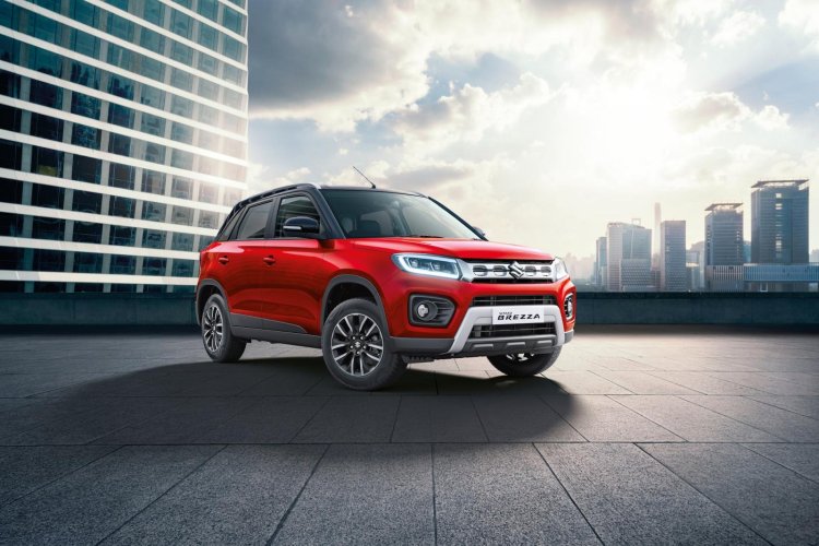 Maruti Vitara Brezza Red